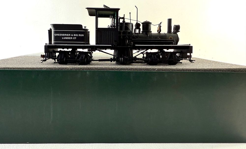 Lot 528: Lot of 2 Spectrum Two-Truck Shay Locomotive and GN Caboose