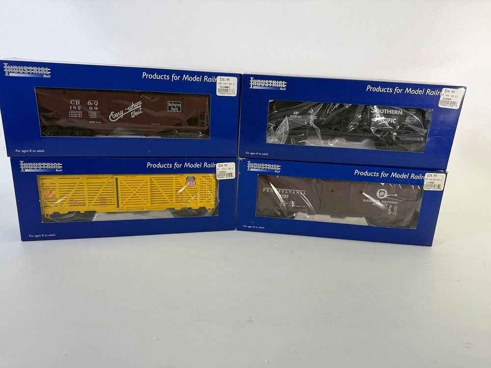 Lot 534: Industrial Rail Freight Cars