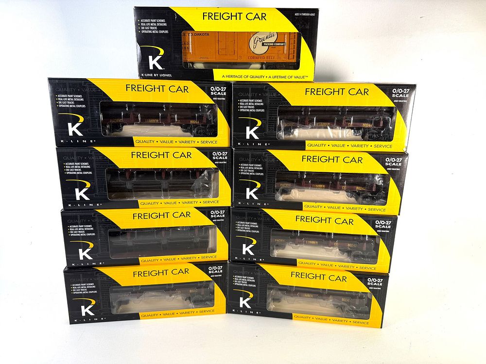 Lot 536: K-Line Freight Cars