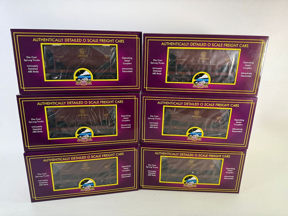 Lot 540: MTH Ore Car w/Ore Load 6-Car Set 20-90484