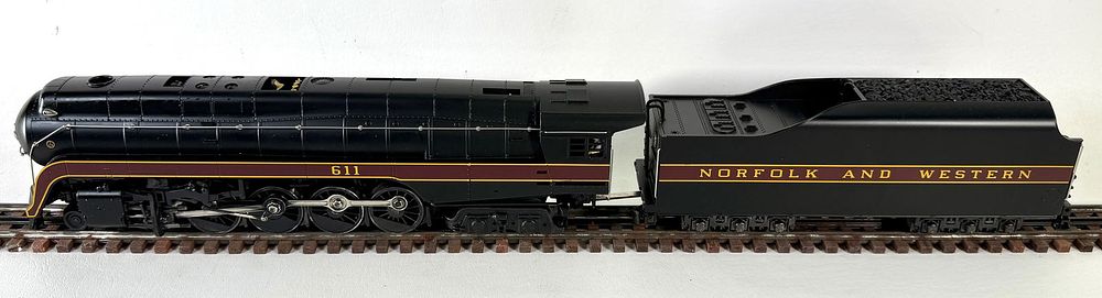 Lot 554: MTH N&W J NOrthern 3- Rail Loco #20-3024-1