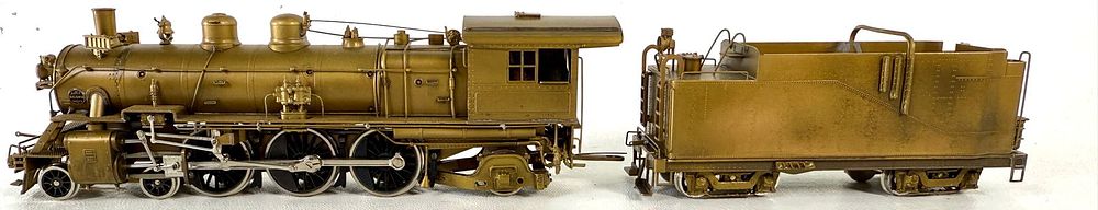Lot 568: GN Brass Pacific H-5 Steam w/ Tender.