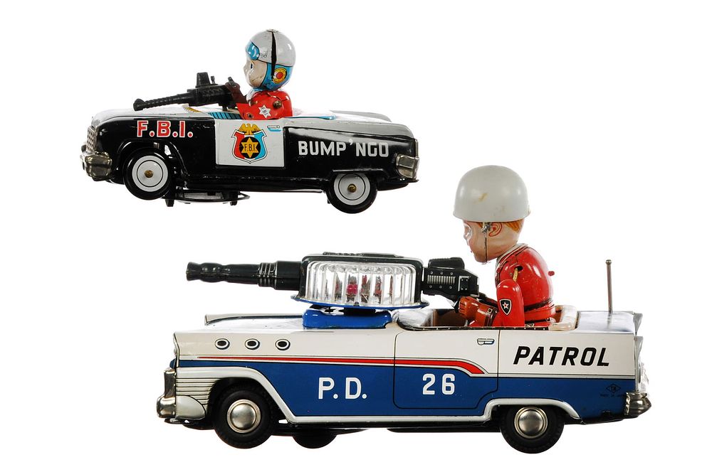 Lot 155: Nomura TN & Yoshiya Police & FBI Vehicles Japanese
