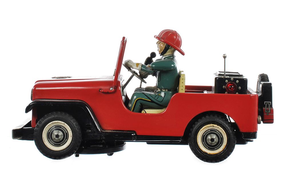 Lot 200: Shinkosha Japanese Batt. Op. Fire Dept. No. 1 Jeep