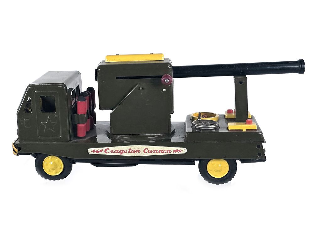 Lot 203: Cragstan/SSS Tin Batt. Op. Cragstan Cannon