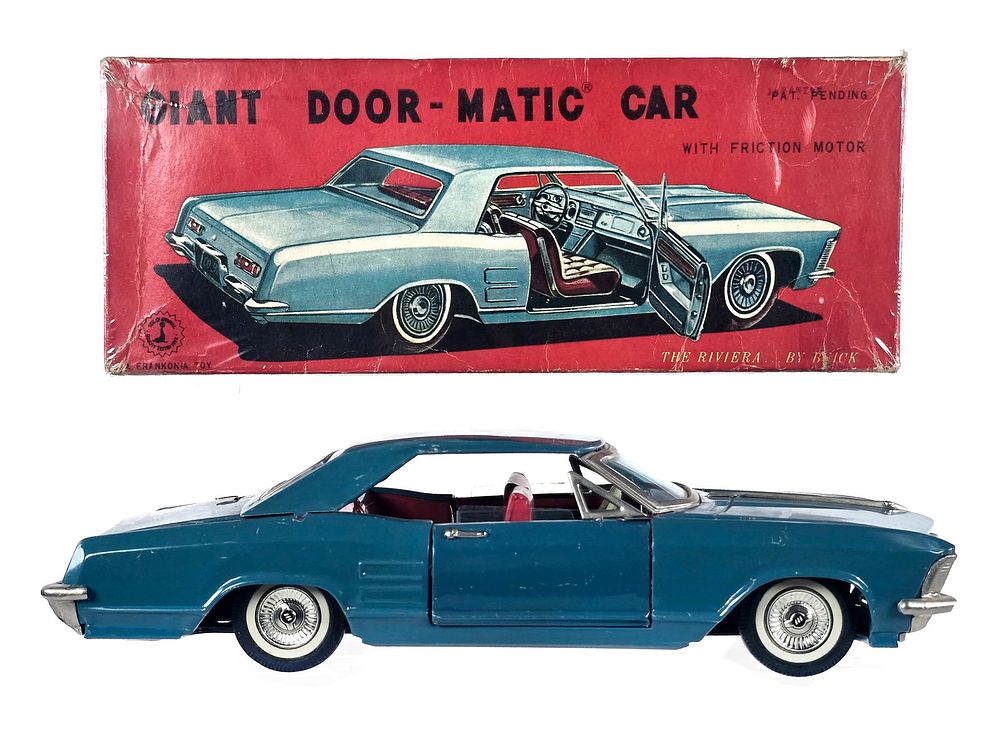 Lot 209: Frankonia Haji Giant Door-Matic Car Buick Riviera Boxed