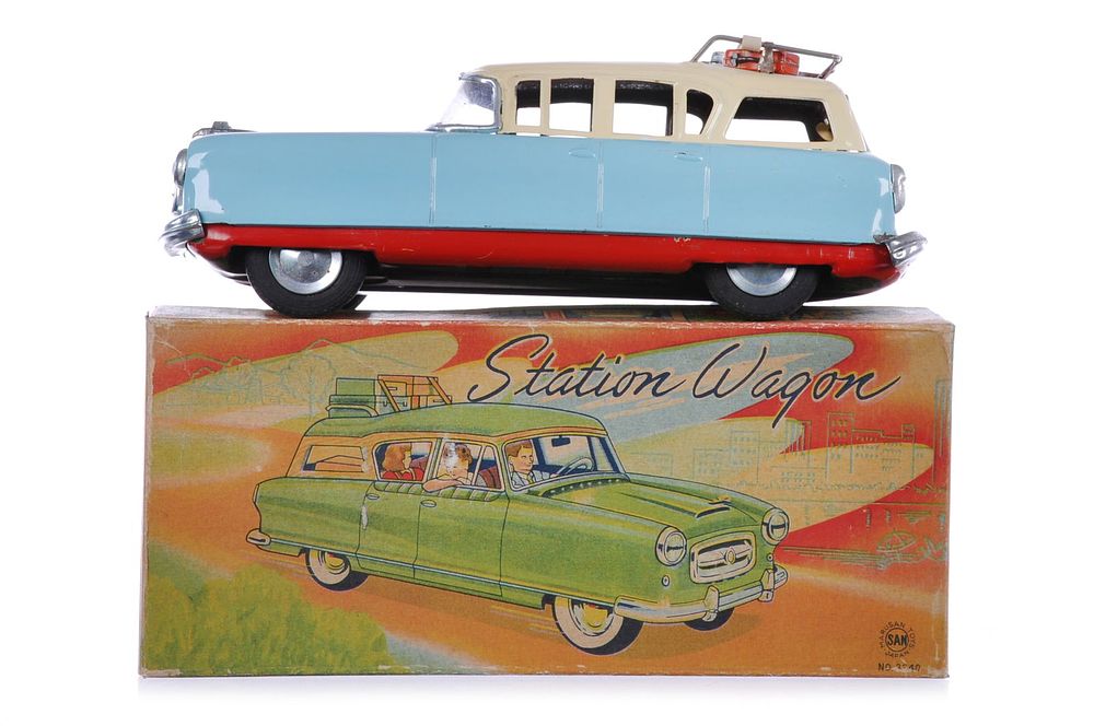 Lot 234: Marusan Toy Nash Station Wagon No. 3340 Boxed