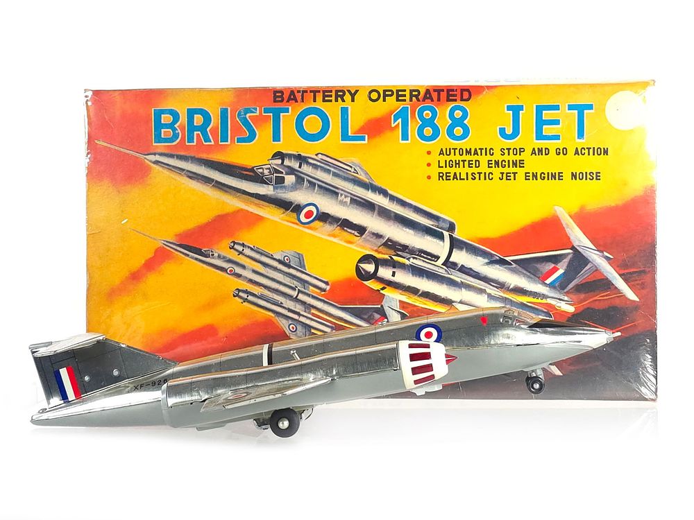 Lot 258: Marx Bristol 188 Jet XF-926 Plane Boxed