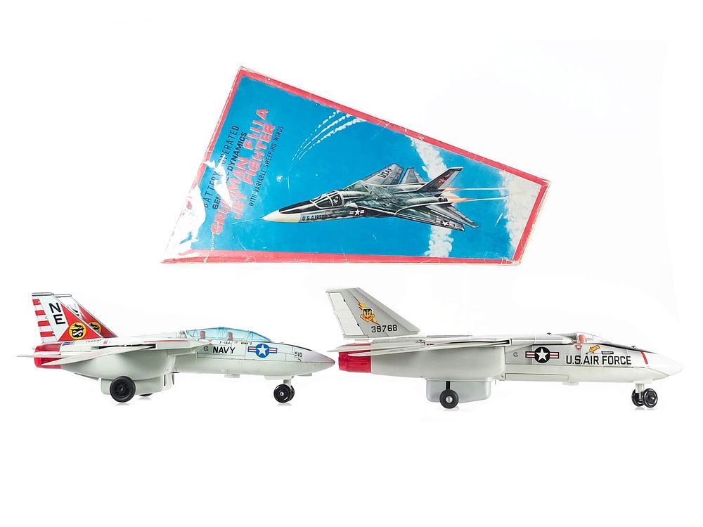 Lot 260: (2) Nomura TN Battery Operated Jets 1 Boxed
