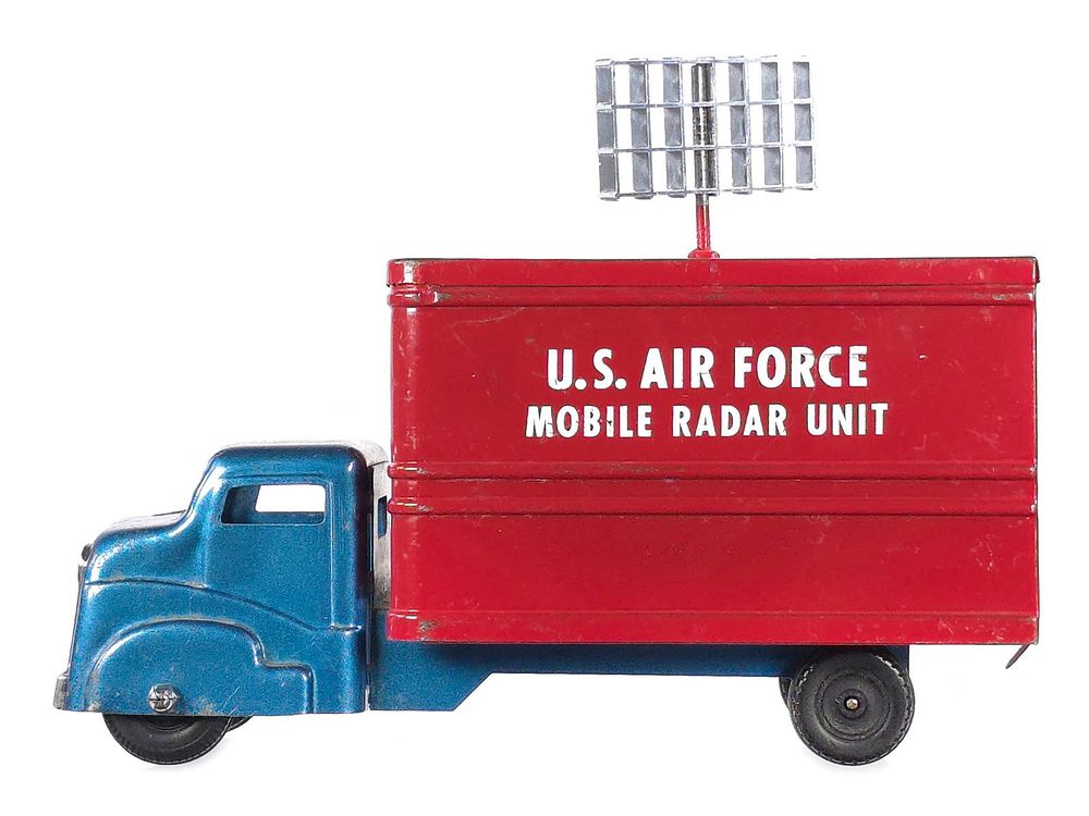 Lot 346: Structo U.S. Air Force Mobile Radar Unit Pressed Steel