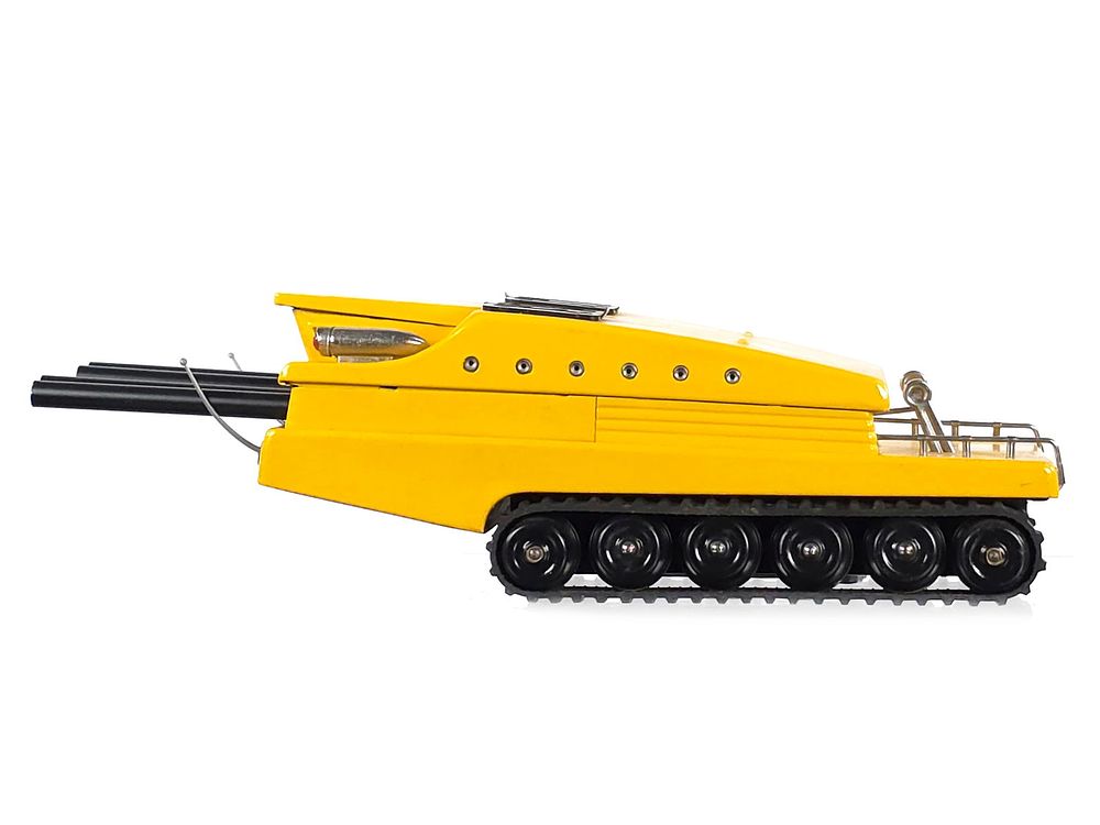 Lot 348: Sears Exclusive Bandai Space Commander Tank Yellow
