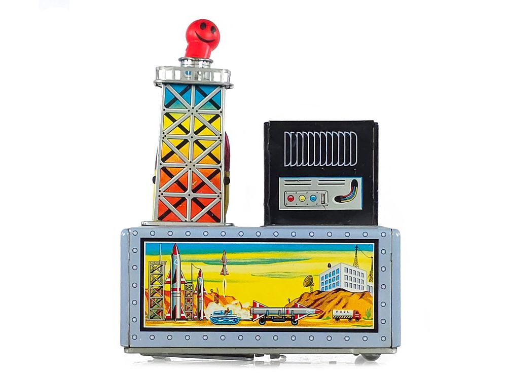 Lot 362: Nomura TN Jupiter Two-Stage Rocket Launching Pad