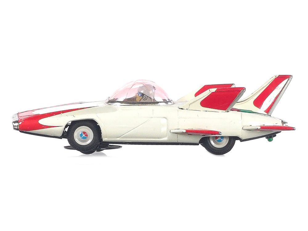Lot 375: 1950s Rare Cragstan/Alps Fire Bird III Batt. Op. Space Car