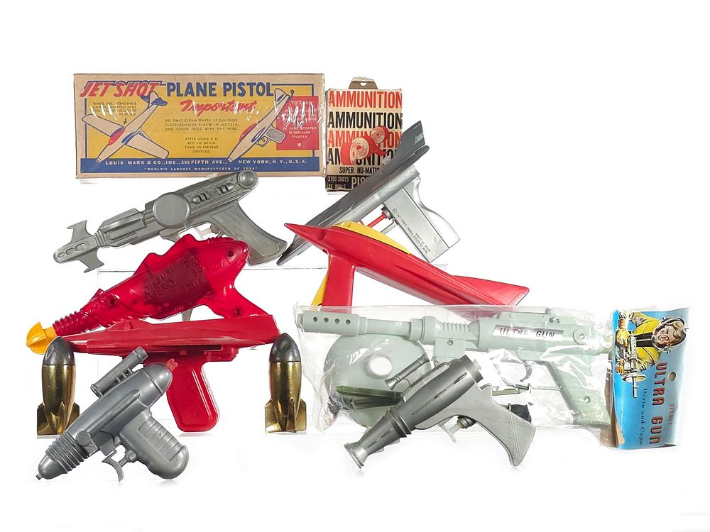 Lot 404: 12 pc. Lot of Space & Plane Toys