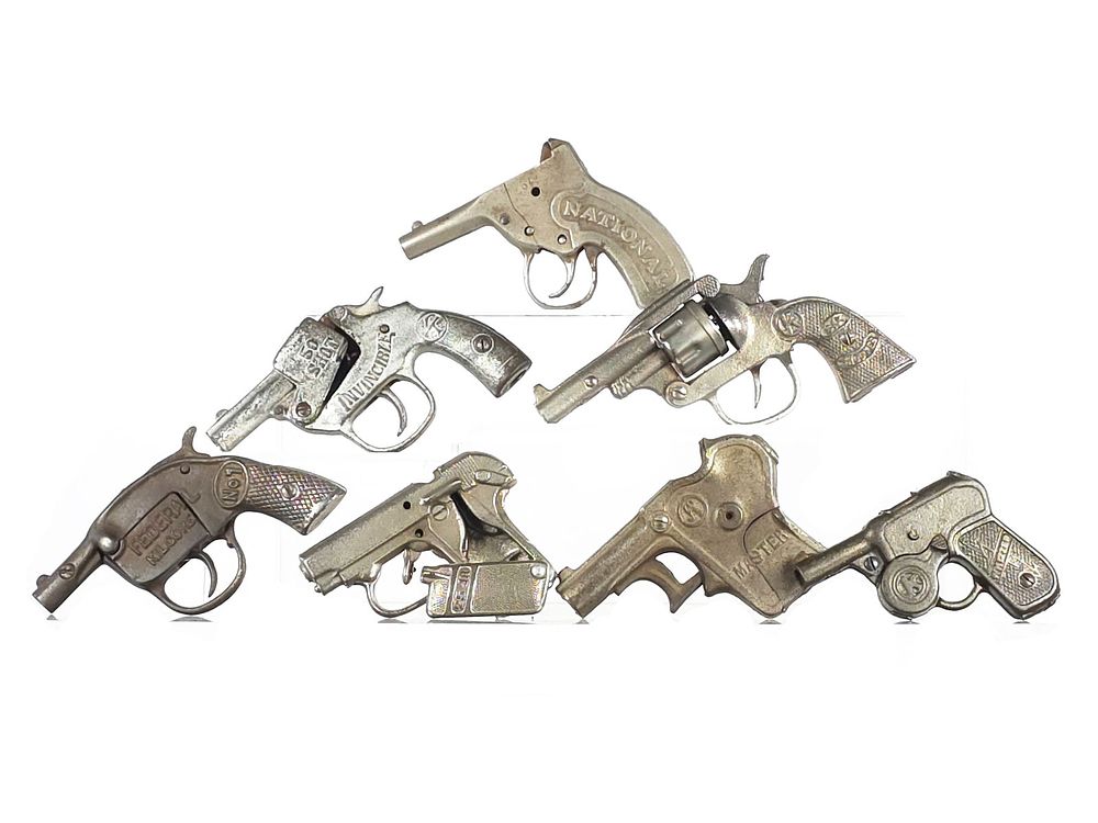 Lot 406: (7) Assorted Cap Guns