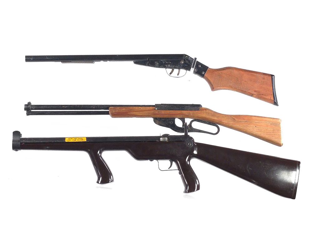 Lot 418: (3) Toy Rifle Guns Assorted