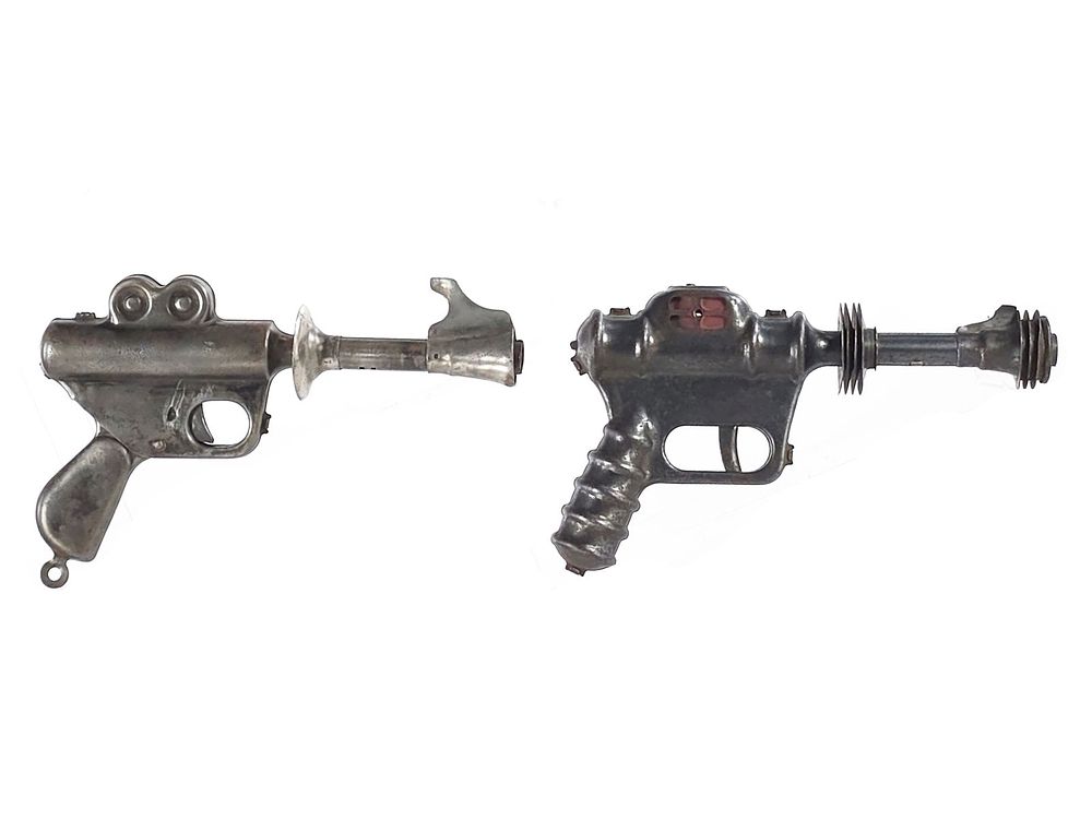 Lot 424: (2) Daisy Buck Rogers 25th Century Rocket & Atomic Pistols