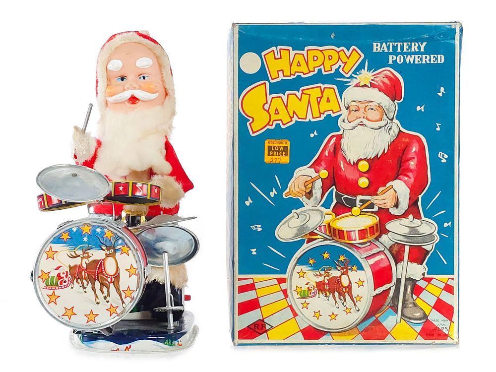 Lot 462: Alps Happy Santa Batt. Op. Boxed Working
