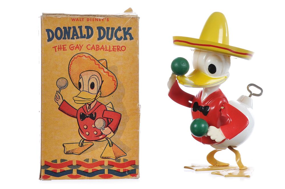 Lot 463: Mavco Walt Disney's Donald Duck Gay Caballero Boxed