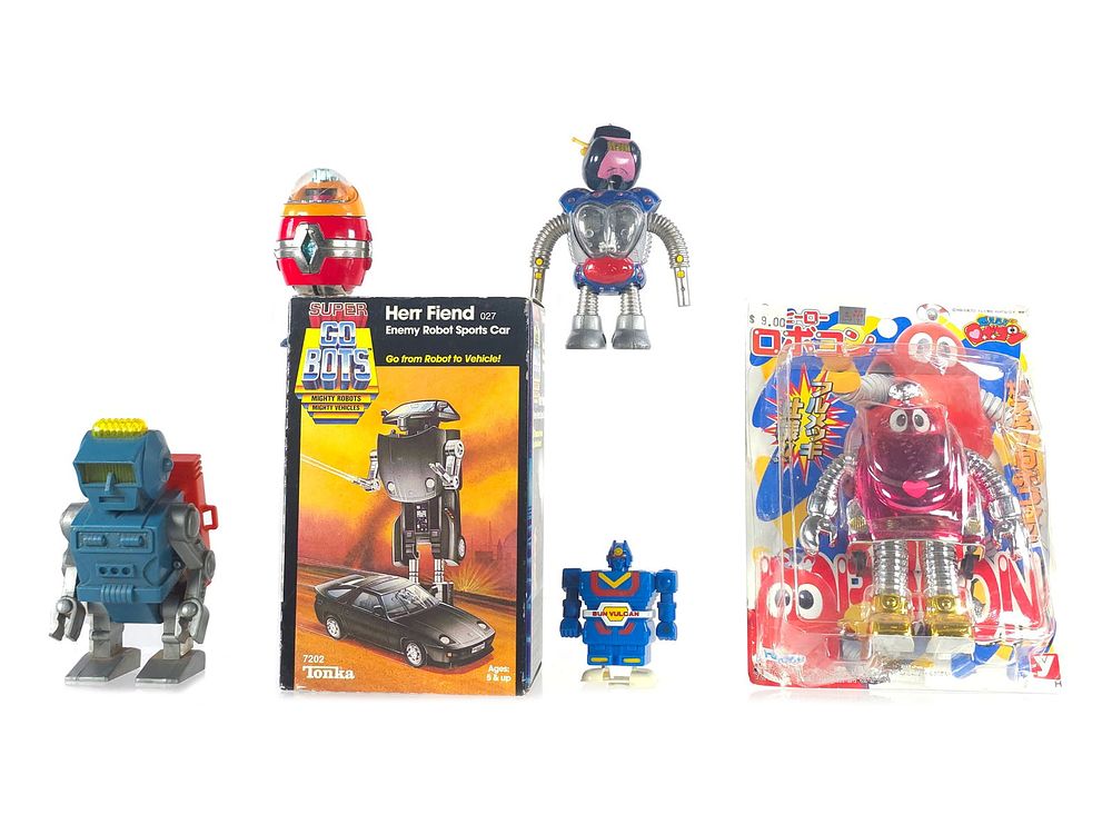 Lot 483: (6) Robocon, Super GoBots Herr Friend & Other Diecast Lot