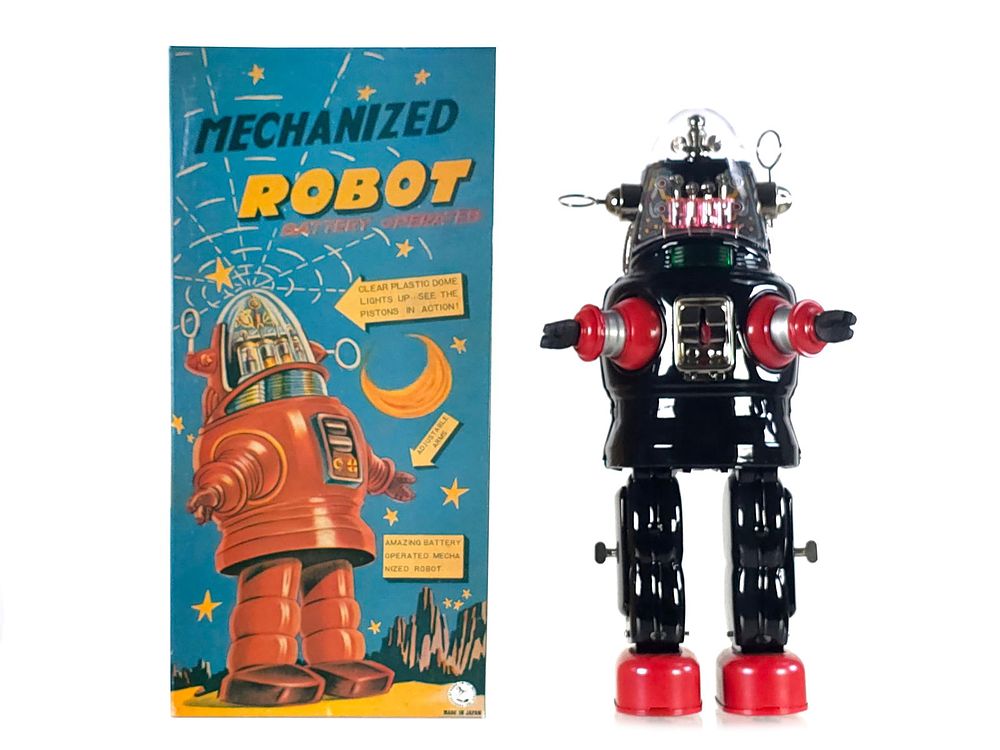 Lot 496: Osaka Mechanized Robot Batt. Op. Boxed