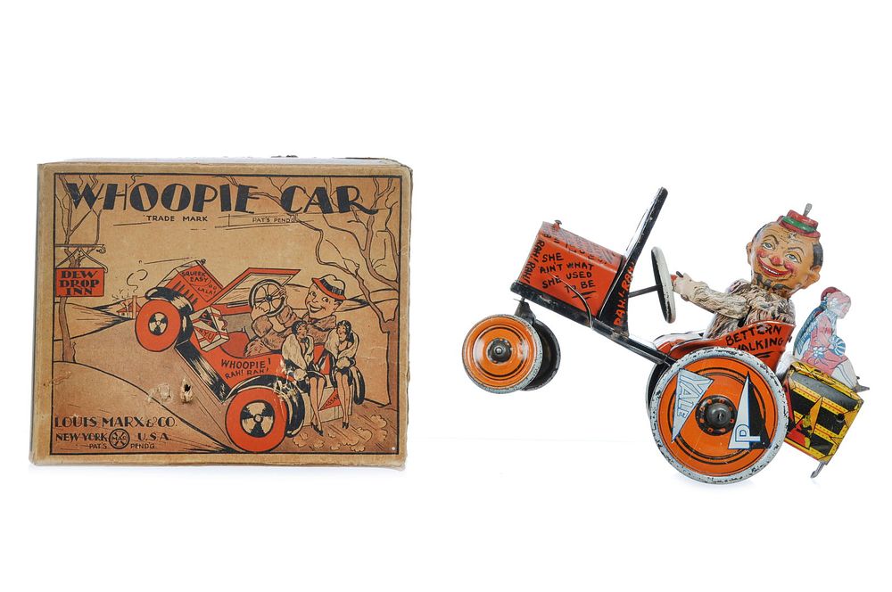 Lot 499: 1920s Marx No. 150 Whoopie Car Boxed