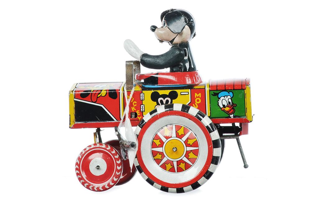 Lot 501: Linemar/Marx 1953 Mickey Mouse Disney Dipsy Car