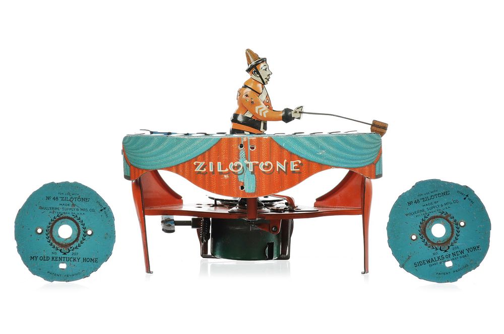 Lot 502: Wolverine ca. 1930’s No. 48 Zilotone with 3 Discs