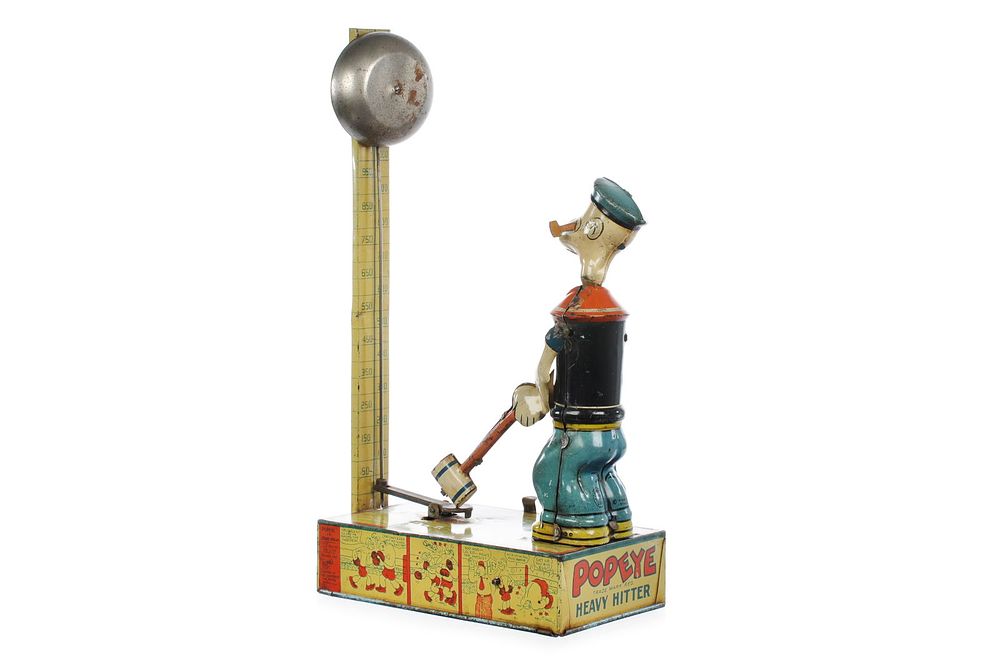 Lot 510E: Scarce 1932 J. Chein No. 256 Popeye Heavy Hitter