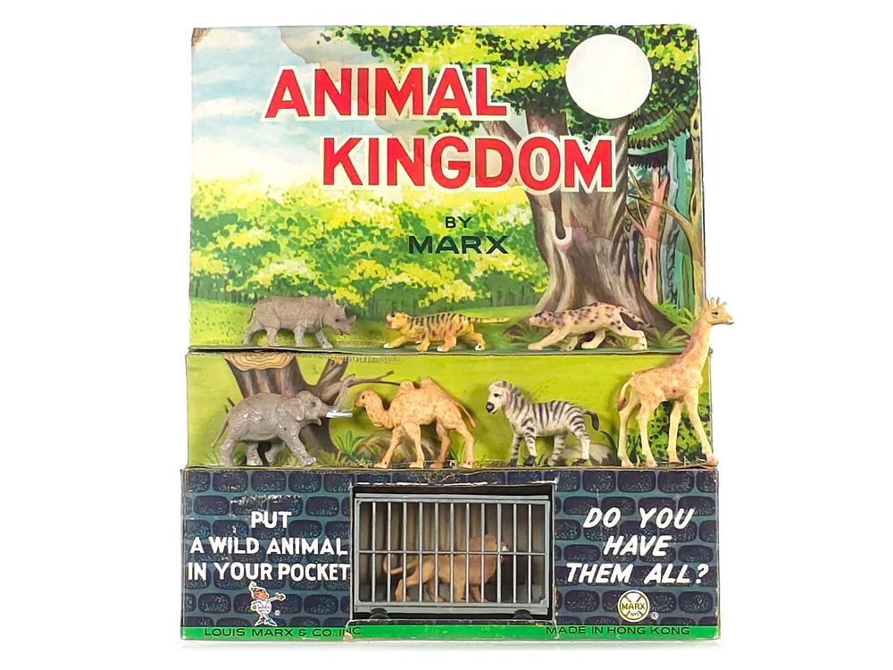 Lot 512: Marx 1960 1970 Animal Kingdom Store Display