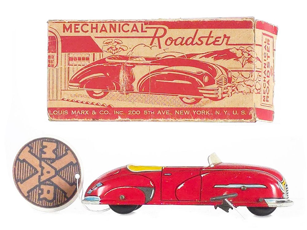 Lot 519: Marx 1949 Mechanical Roadster