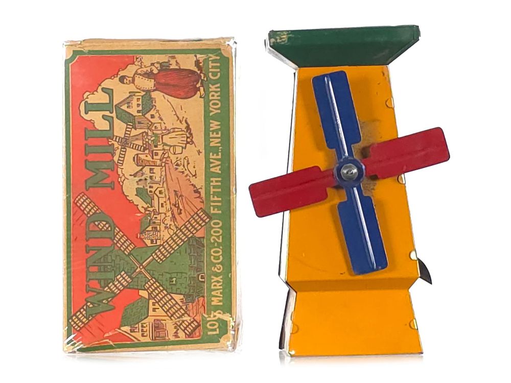 Lot 535: Marx 1920s/1930s Wind Mill Boxed