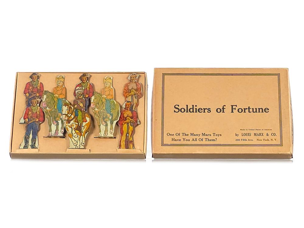 Lot 545: 1940s-1950s Cowboys, Indians & Bandits Rare Set Boxed
