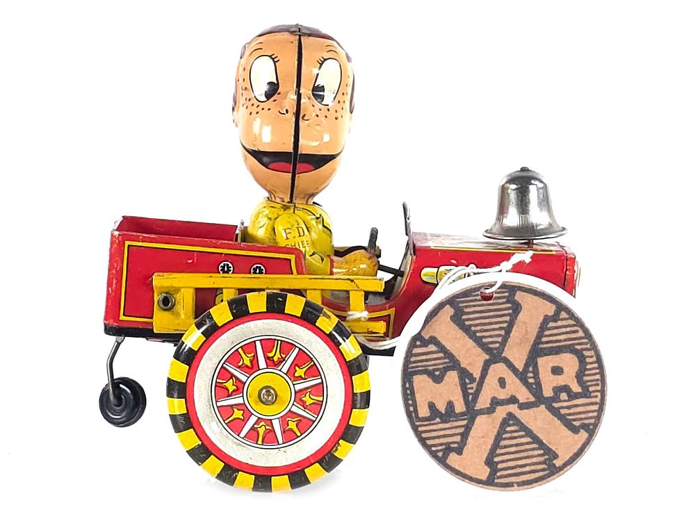 Lot 576: 1950s LineMar Crazy Fireman