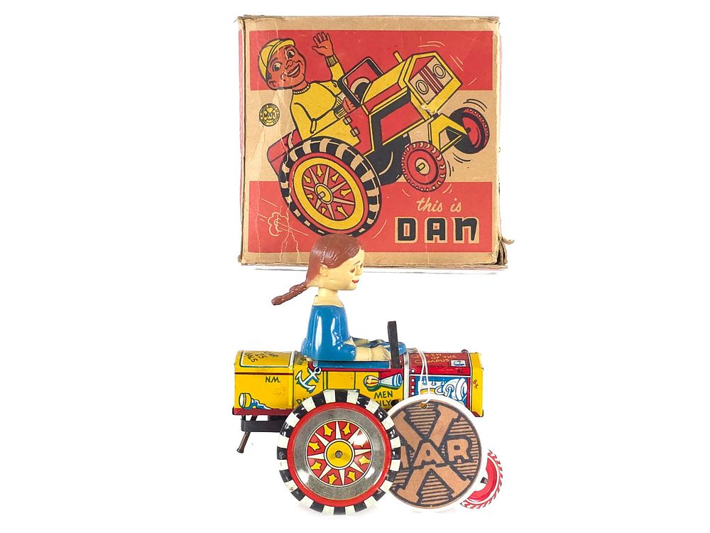 Lot 587: Marx 1950s Dora Dipsy Car Boxed