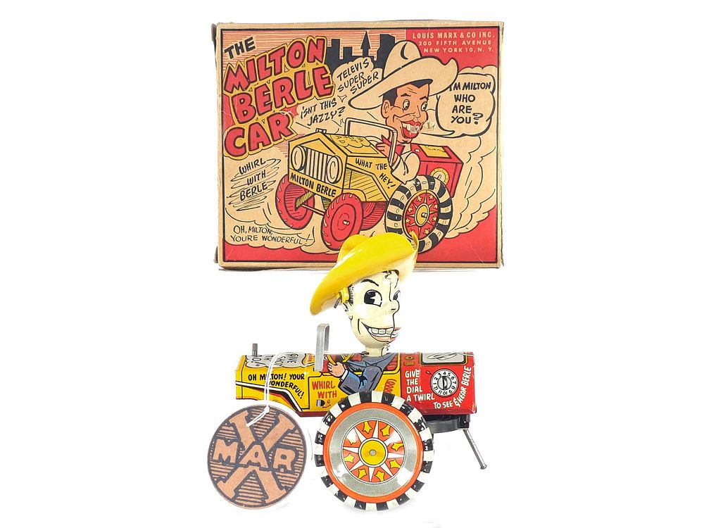 Lot 595: Marx 1950's Milton Berle Boxed