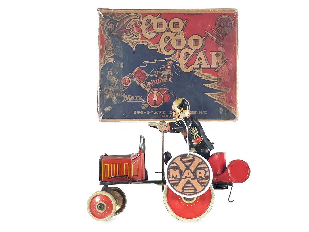 Lot 599: Marx 1931 Coo Coo Car Boxed
