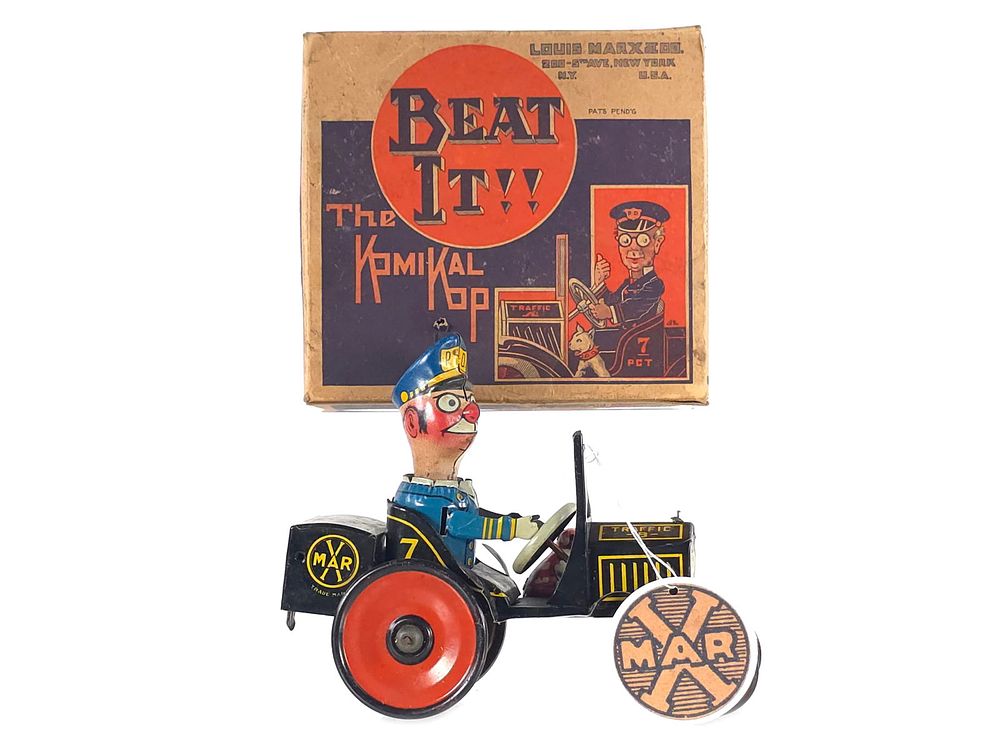 Lot 602: Marx 1930 Komical Kop Boxed
