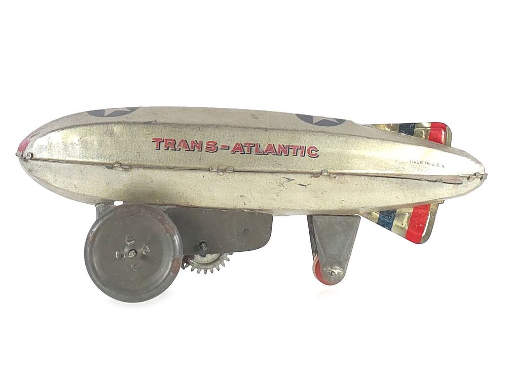 Lot 603: Marx 1930 Trans-Atlantic Zeppelin