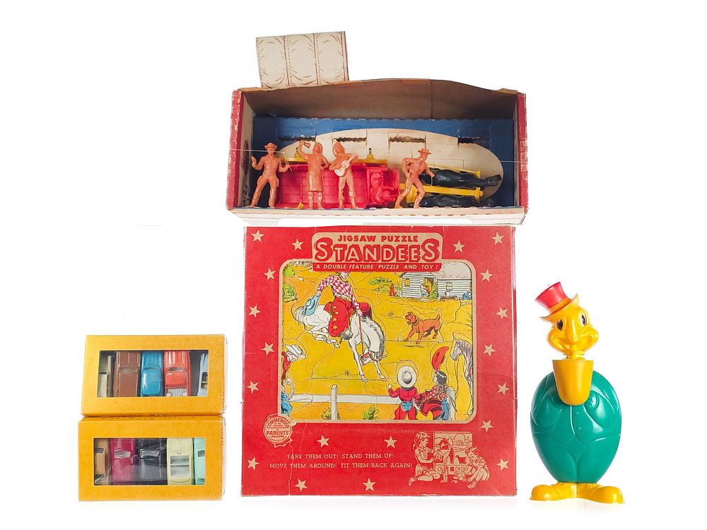 Lot 612: (5) 1950s Midcentury Toys Auburn, AHM INGAP, & More