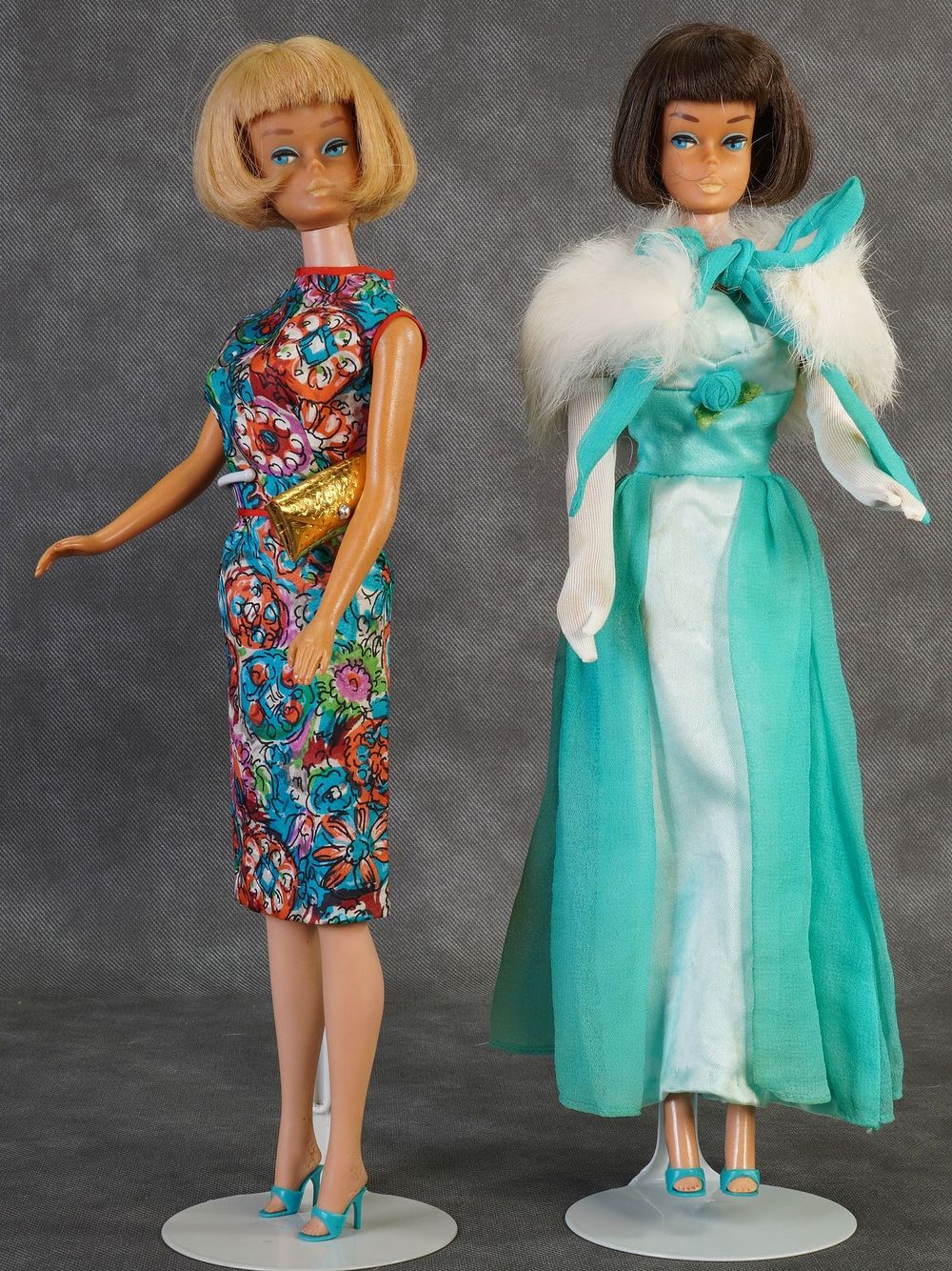 Lot 159: (2) American Girl Barbie Dolls in 1600s Outfits