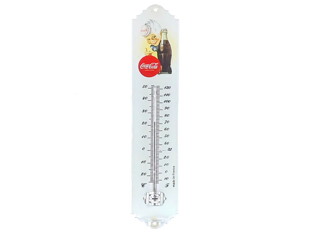 Lot 217: Coca-Cola Advertising Thermometer 12"