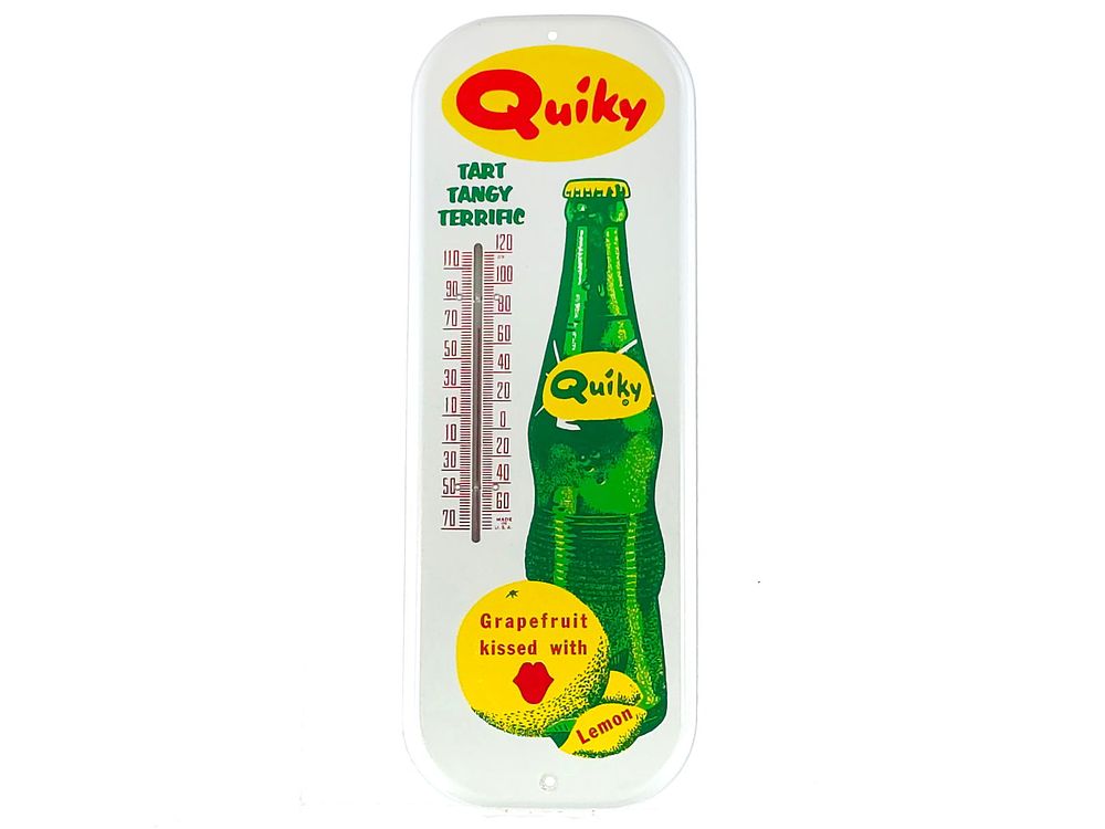 Lot 218: Quicky Advertising Thermometer 16"
