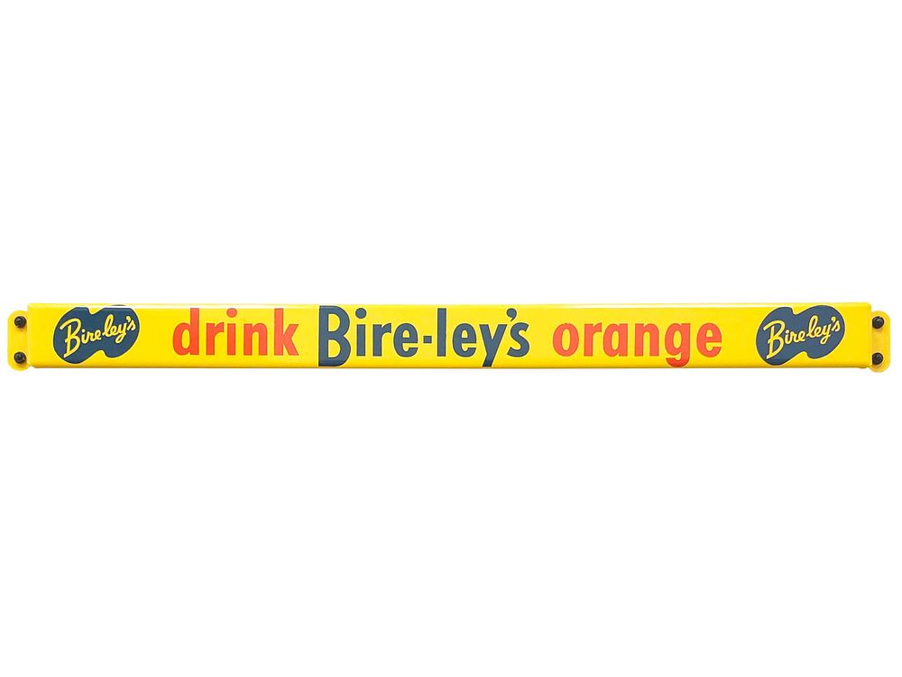 Lot 357: Bireley's Orange Soda Porcelain Door Push