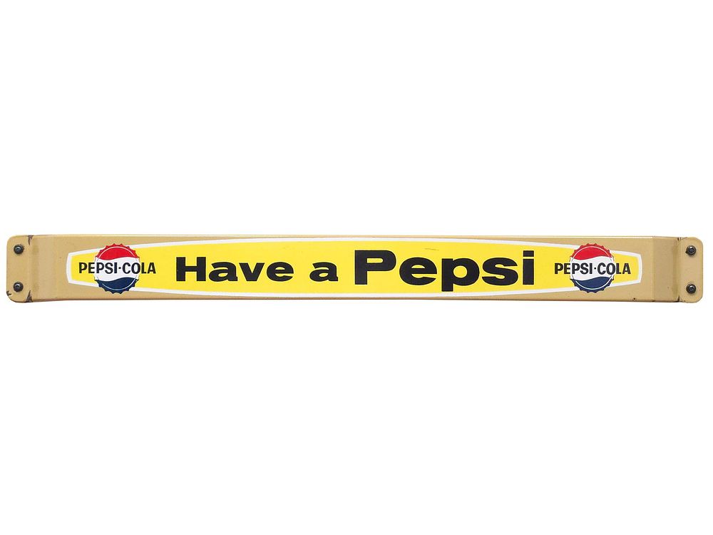 Lot 362: Have a Pepsi Porcelain Door Push
