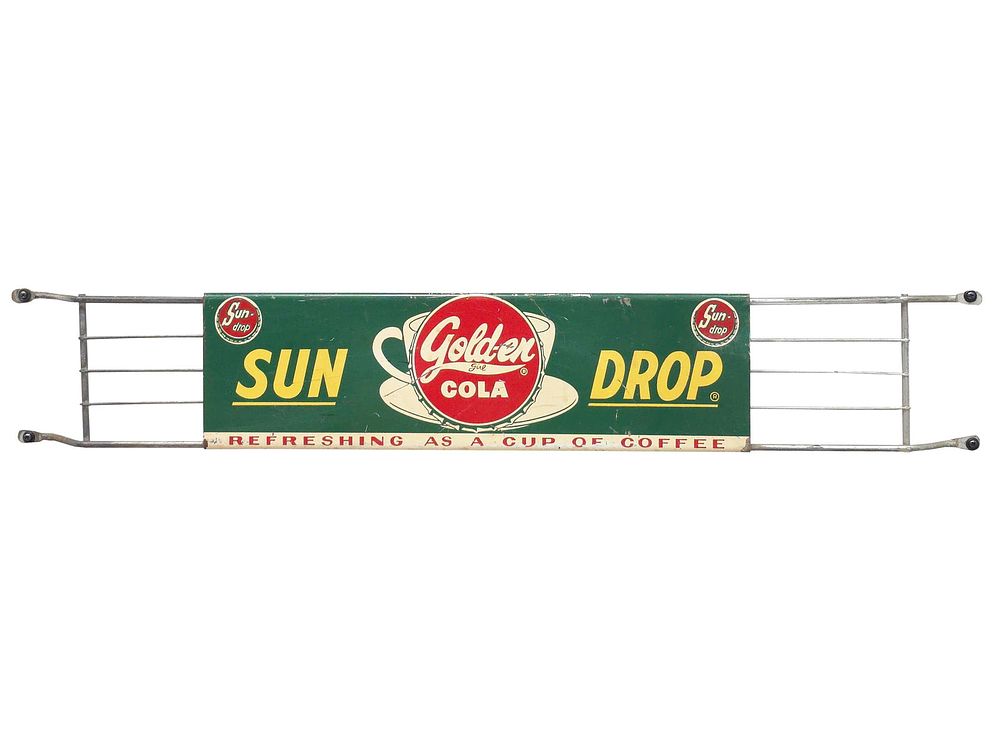 Lot 374: Sun Drop Porcelain Door Push
