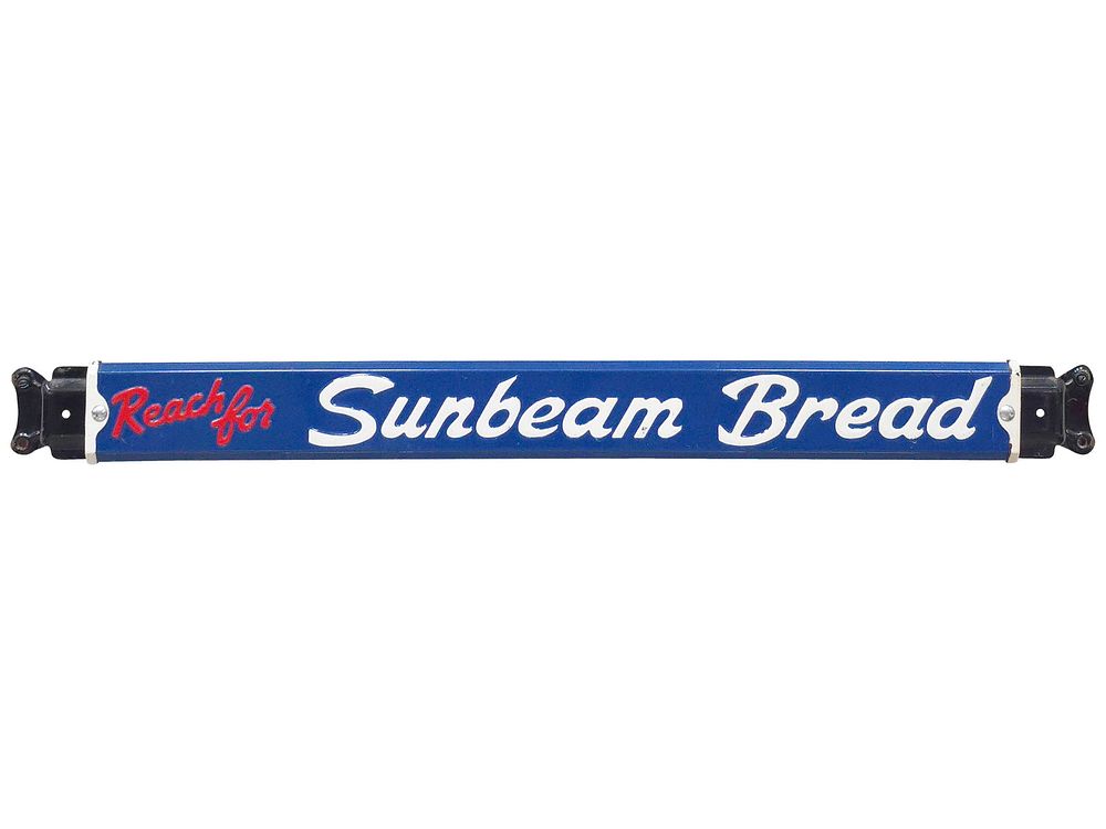 Lot 380: Sunbeam Bread Porcelain Door Push