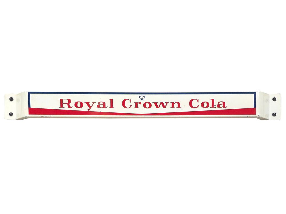 Lot 386: Royal Crown Cola Porcelain Door Push