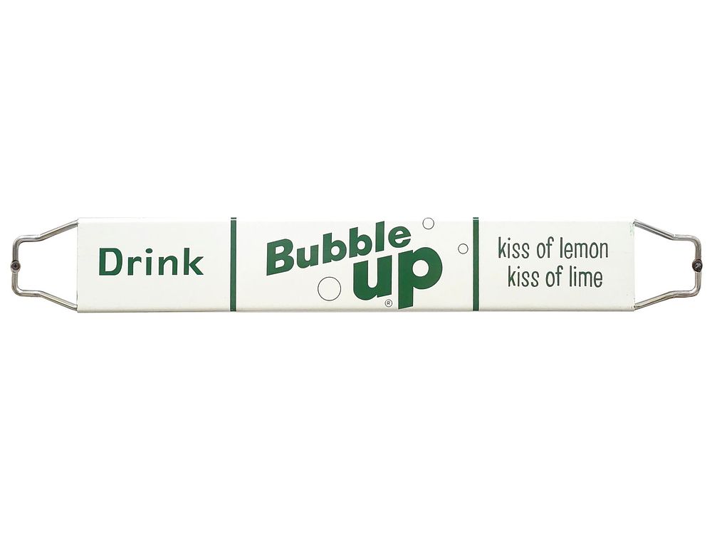Lot 387: Drink Bubble Up Porcelain Door Push
