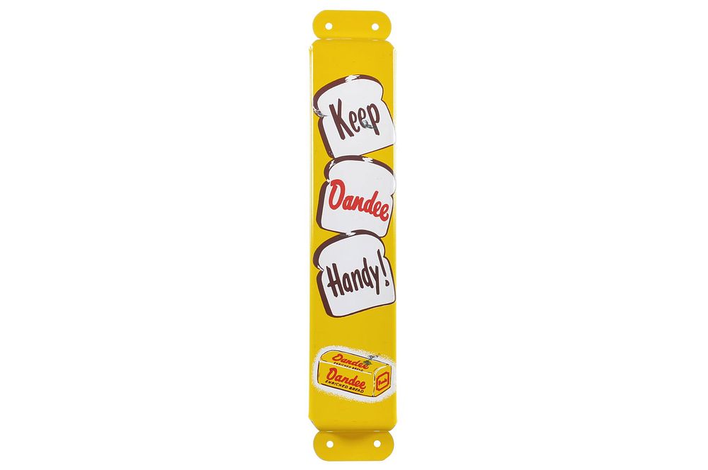 Lot 397: Dandee Bread Keep Dandy Handy Porcelain Door Push
